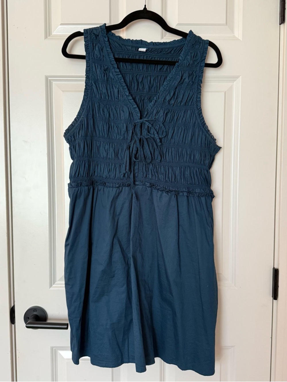Old Navy Fit & Flare Smocked Mini Dress
